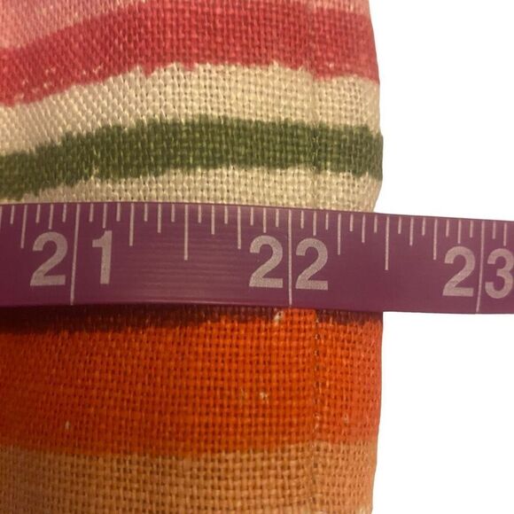 Talbots Multicolor Stripe Linen Pencil‎ Skirt Size 14 - Picture 12 of 13